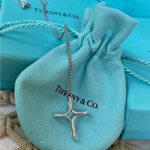 Tiffany & Co Infinity Cross Pendant